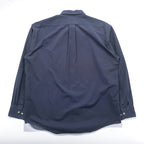 FILSON ボタンダウン ワークシャツ L ネイビー コットン 胸ポケット C.C.FILSON