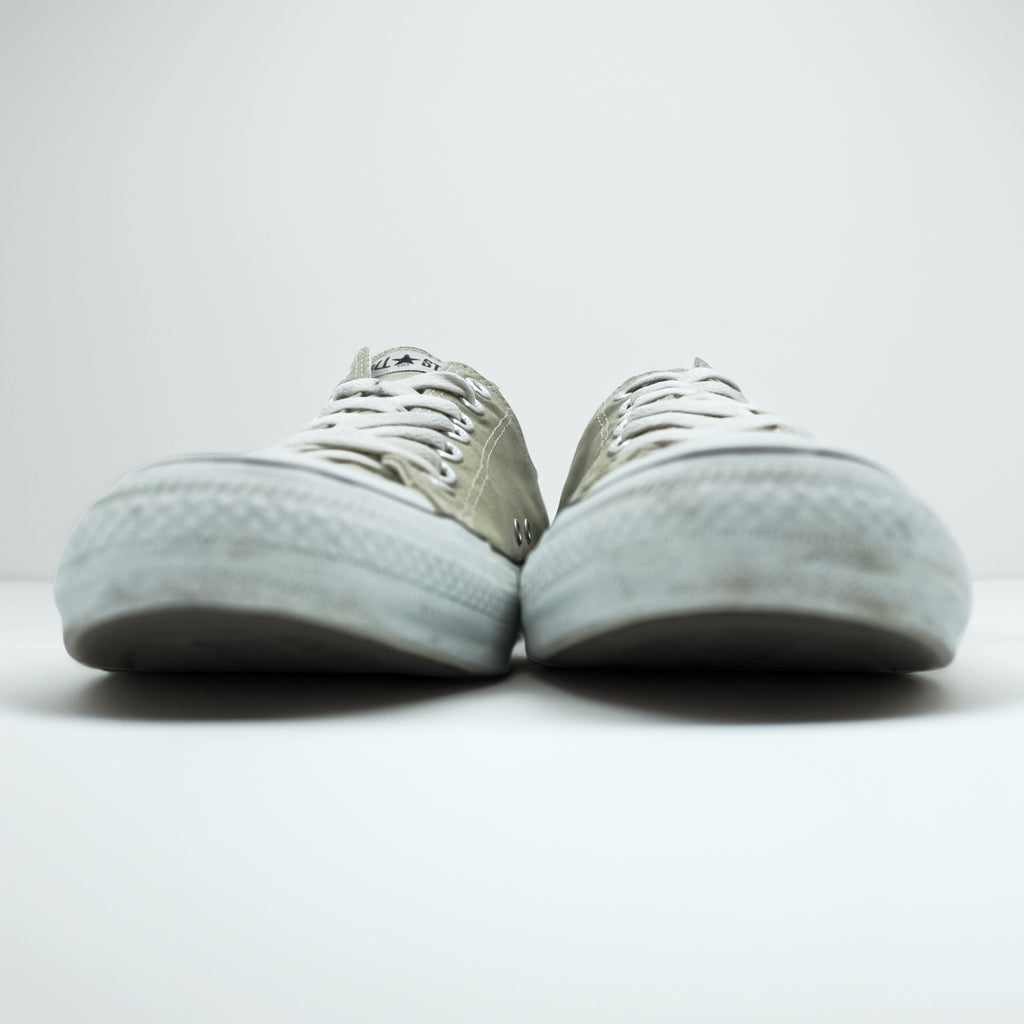 CONVERSE オールスター ALL STAR ローカットスニーカー 28cm ベージュ キャンバス 1CL129