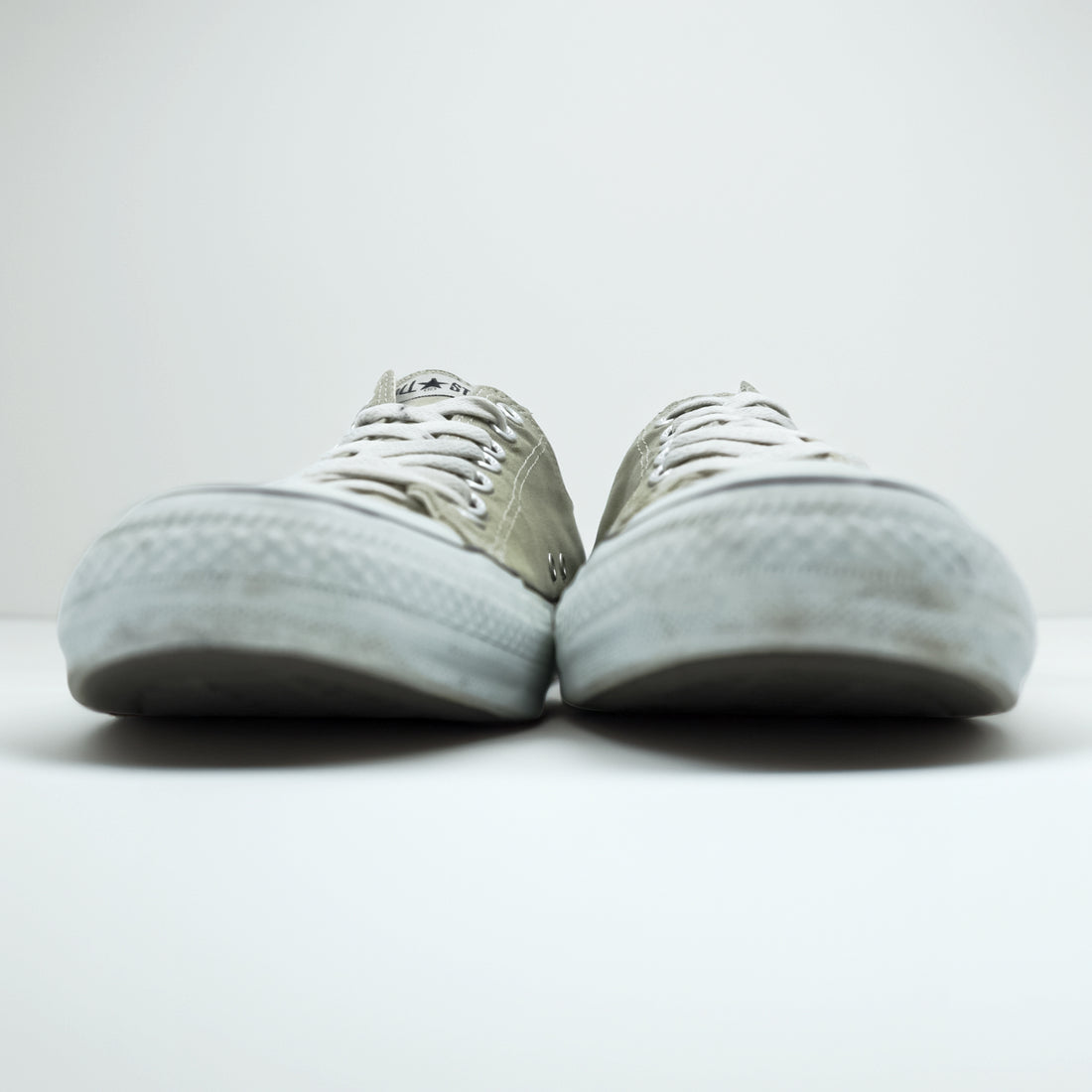 CONVERSE オールスター ALL STAR ローカットスニーカー 28cm ベージュ キャンバス 1CL129