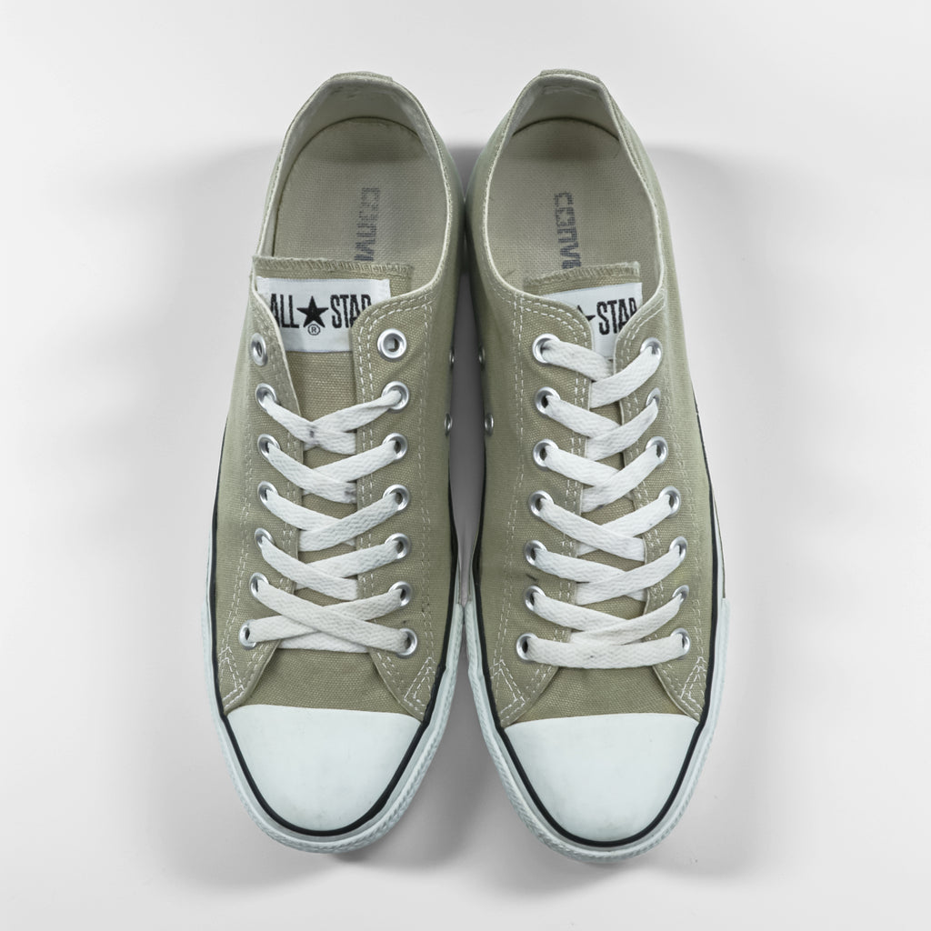 CONVERSE オールスター ALL STAR ローカットスニーカー 28cm ベージュ キャンバス 1CL129