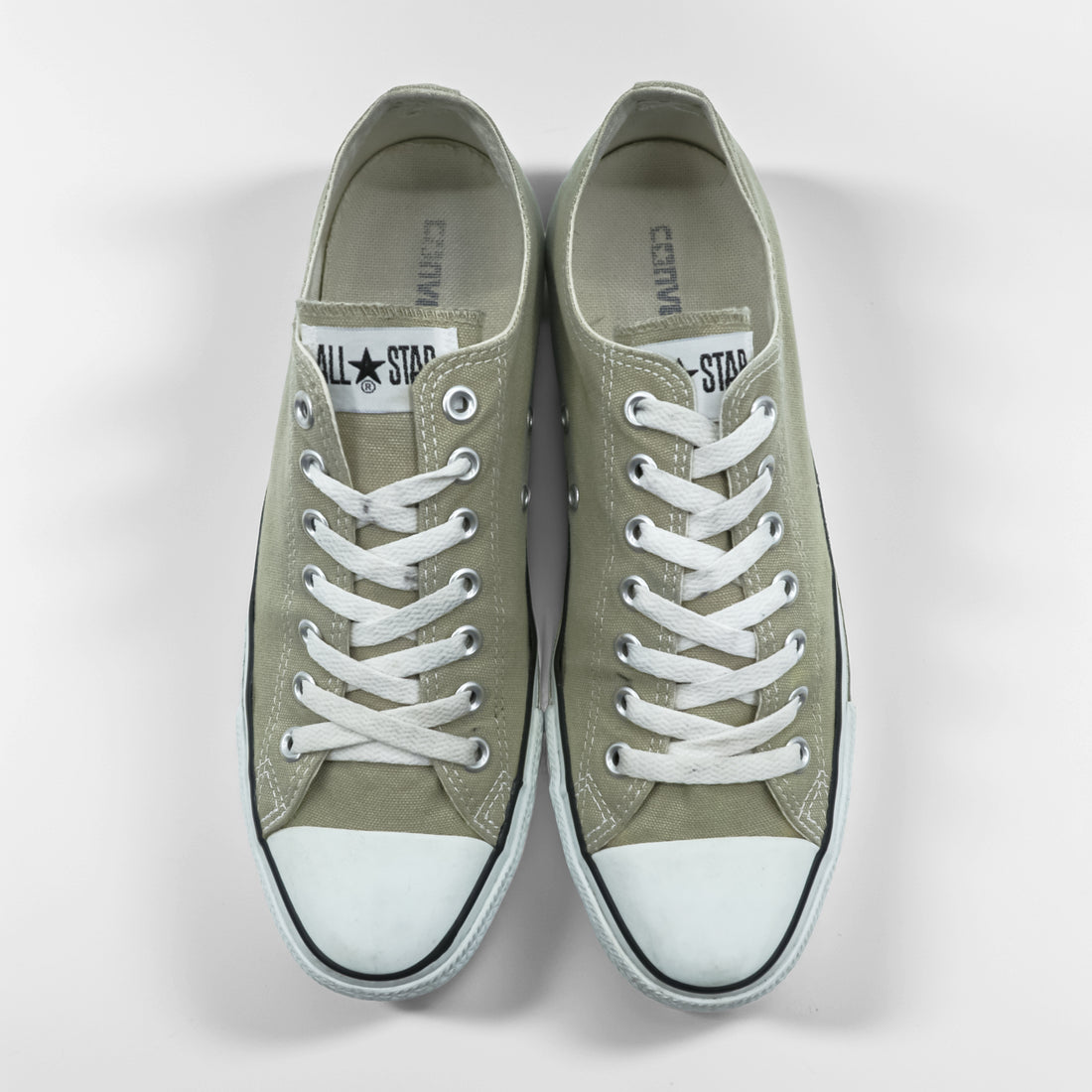 CONVERSE オールスター ALL STAR ローカットスニーカー 28cm ベージュ キャンバス 1CL129