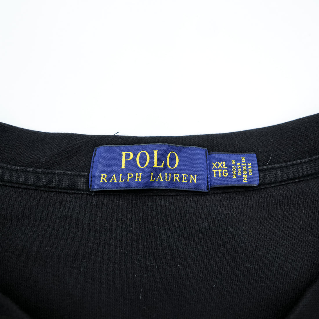 Polo Ralph Lauren ポロベア 刺繍 クルーネック スウェット トレーナー 2XL ブラック プルオーバー