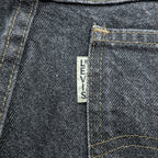 Levi Strauss 90s Made in Japan Tapered Denim Pants Jeans, Size L, 635-54, Big E, Silver Tab