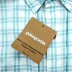 Patagonia L/S Island Hopper 2 Organic Cotton Shirt, Large, Checked, 52181, Unused