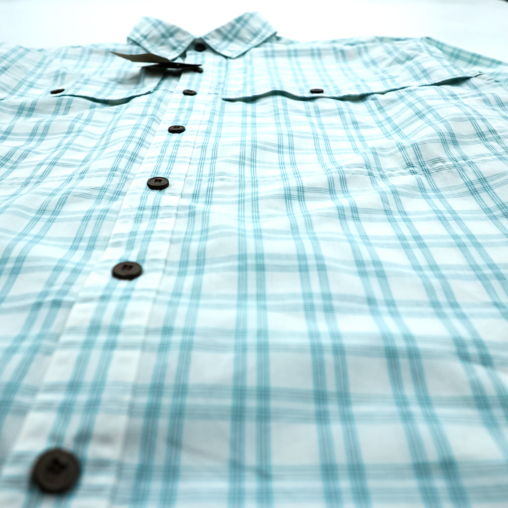 Patagonia L/S Island Hopper 2 Organic Cotton Shirt, Large, Checked, 52181, Unused