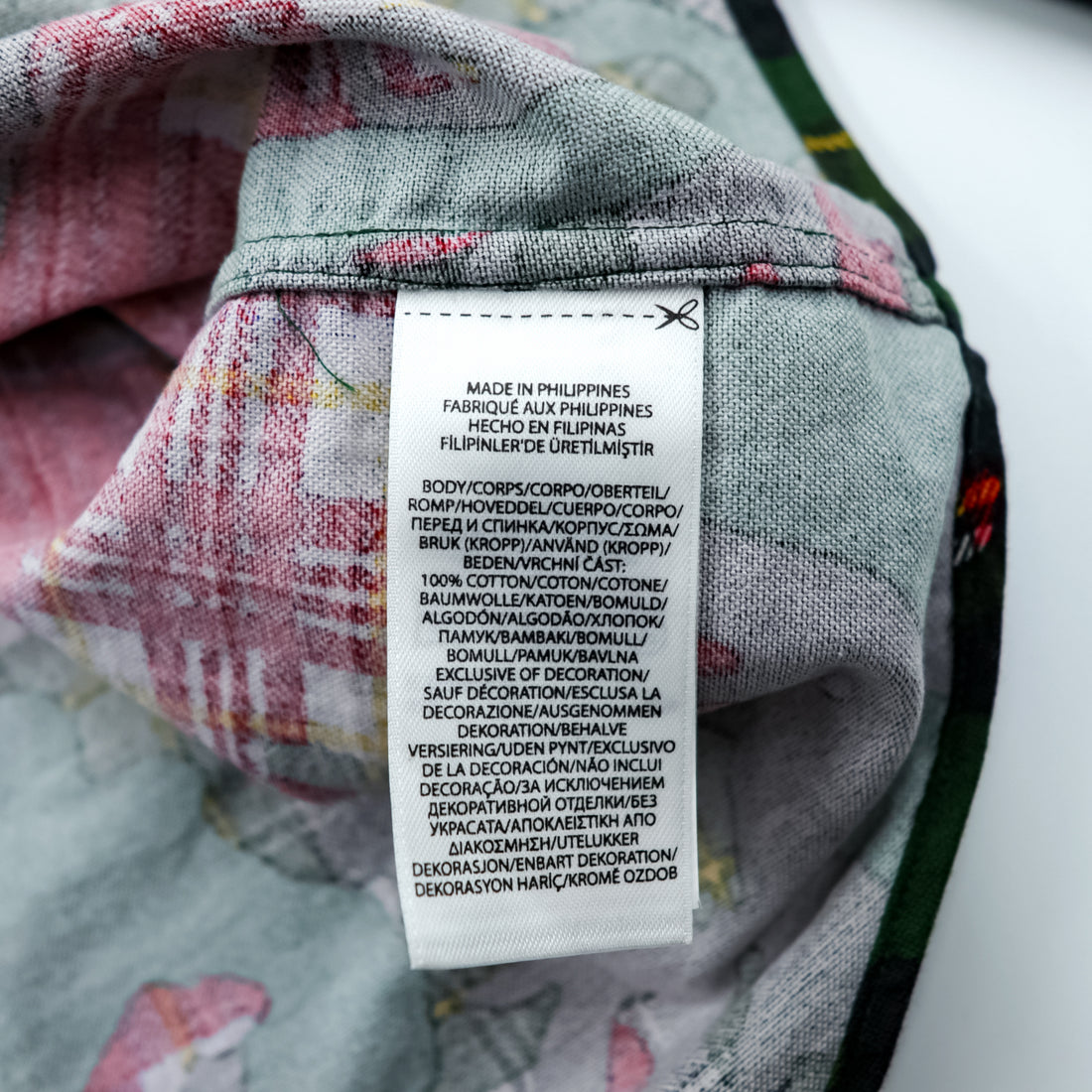 Ralph Lauren ボタンダウンシャツ S グリーン 総柄 タータンチェック カモフラ CLASSIC FIT