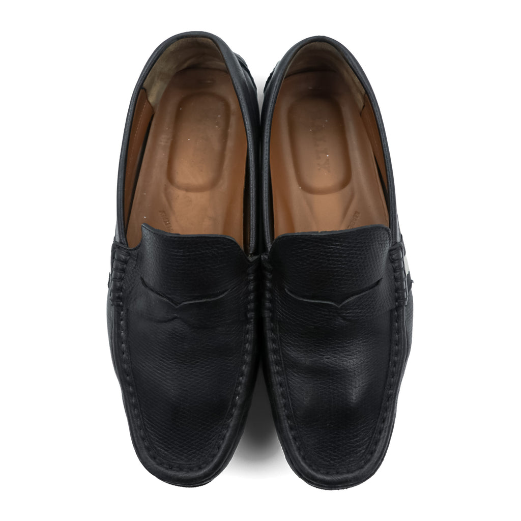 BALLY Made in Italy Penny Loafer Driving Shoes US7.5 PERCEVAL