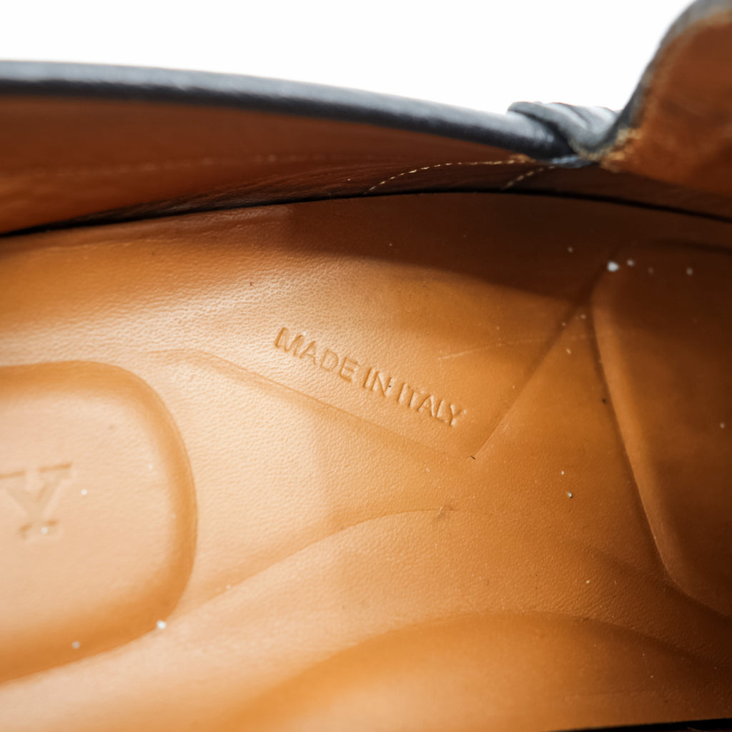 BALLY Made in Italy Penny Loafer Driving Shoes US7.5 PERCEVAL
