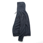 Polo Ralph Lauren Zip-Up Hoodie L Gray Front Pockets TALON Zipper Small Pony Embroidery