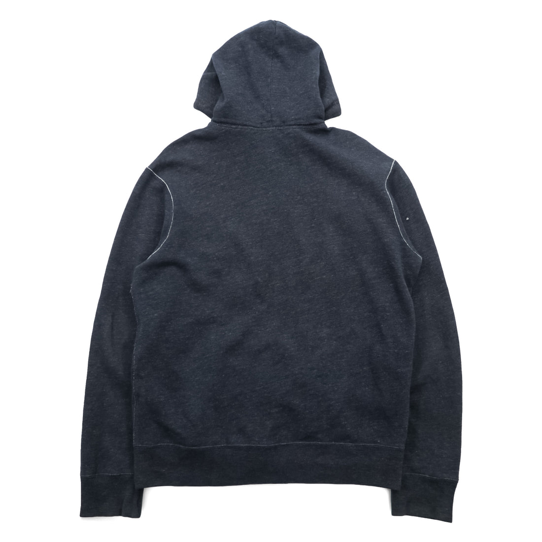 Polo Ralph Lauren Zip-Up Hoodie L Gray Front Pockets TALON Zipper Small Pony Embroidery