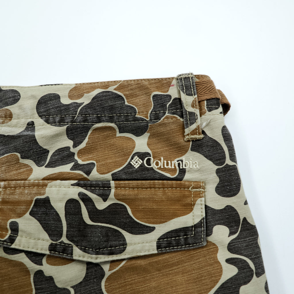 Columbia Dunes City Cargo Pants L Duck Hunter Camo PM8296