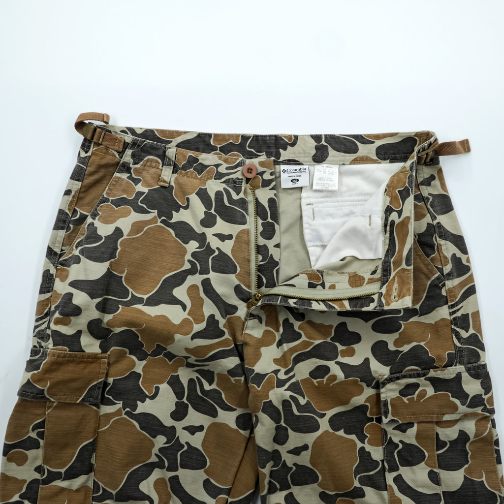 Columbia Dunes City Cargo Pants L Duck Hunter Camo PM8296