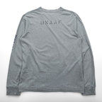 BUZZ RICKSON'S ロンT 長袖Tシャツ M グレー 東洋エンタープライズ 袖ロゴ U.S.ARMY AIR FORCES 日本製