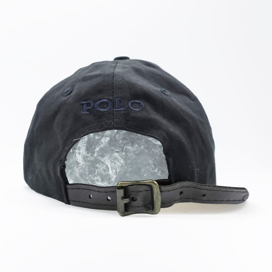 Polo Ralph Lauren baseball cap black with small pony embroidery