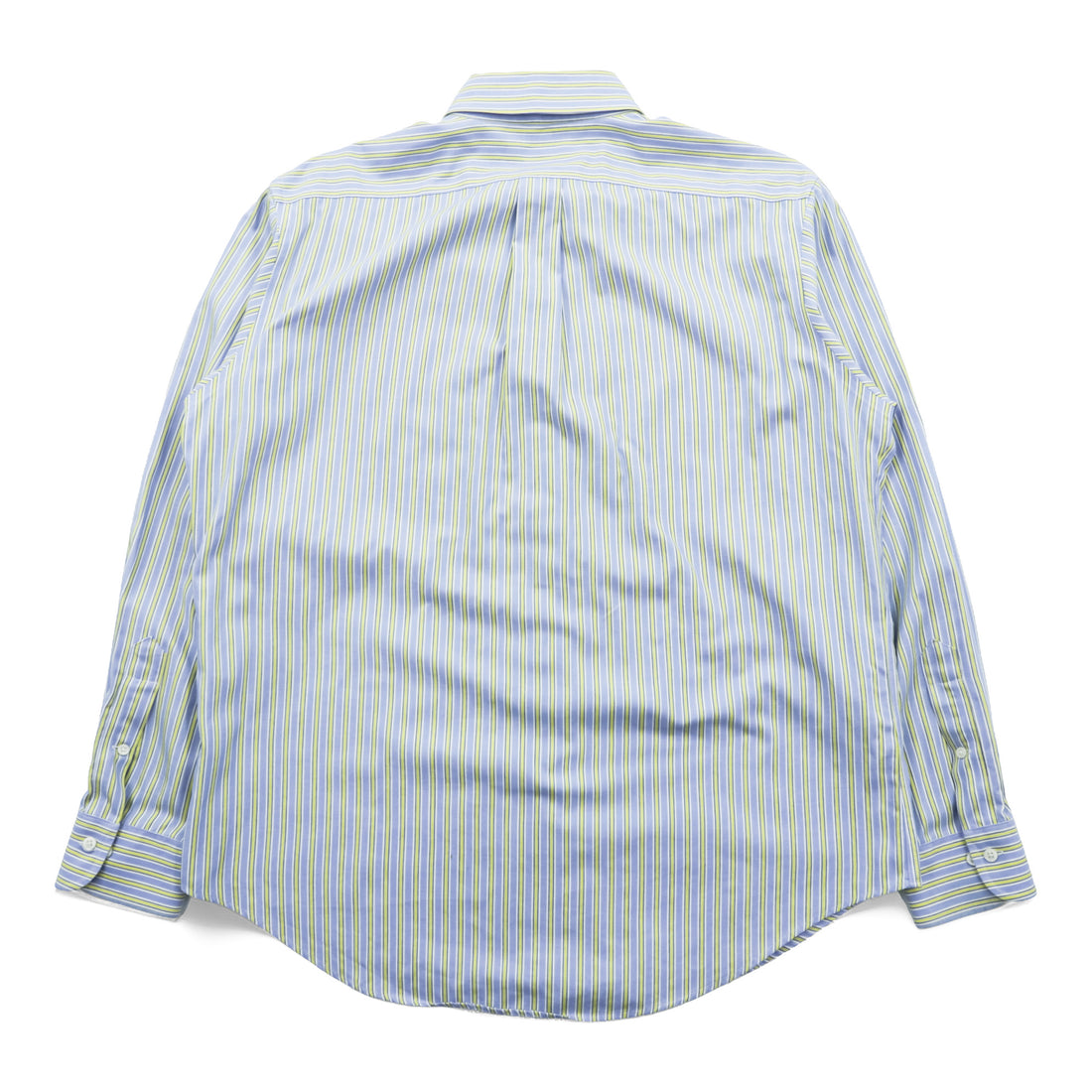 Lauren Ralph Lauren Non Iron Striped Shirt Button Down Mens Size 16 34/35 Multi Color L-XL
