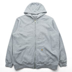 carhartt ミッドウェイト ジップパーカー XL グレー LOOSE FIT TS0122