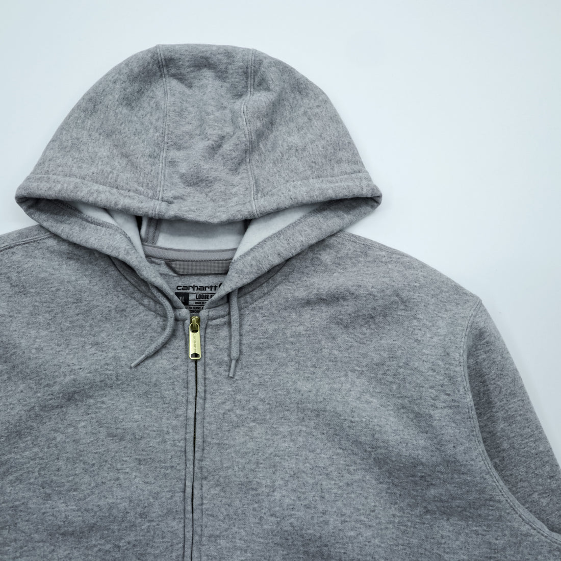carhartt ミッドウェイト ジップパーカー XL グレー LOOSE FIT TS0122
