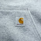carhartt ミッドウェイト ジップパーカー XL グレー LOOSE FIT TS0122