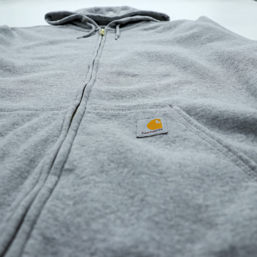 carhartt ミッドウェイト ジップパーカー XL グレー LOOSE FIT TS0122