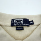 Polo Ralph Lauren 90s Thermal Long Sleeve Rugby Shirt XL Small Pony Embroidery