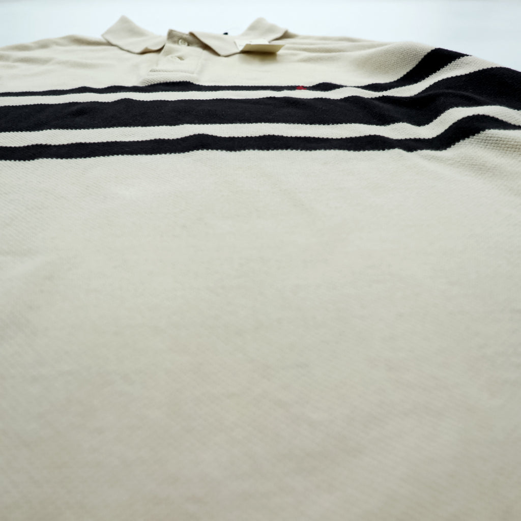 Polo Ralph Lauren 90s Thermal Long Sleeve Rugby Shirt XL Small Pony Embroidery