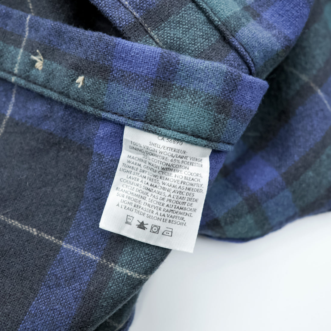 PENDLETON LODGE SHIRT Flannel XL Washable Wool