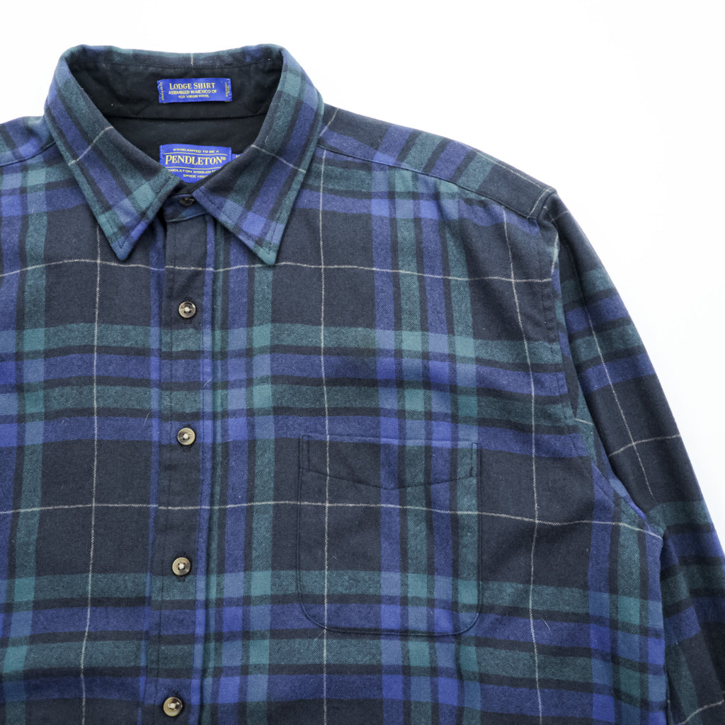 PENDLETON LODGE SHIRT Flannel XL Washable Wool