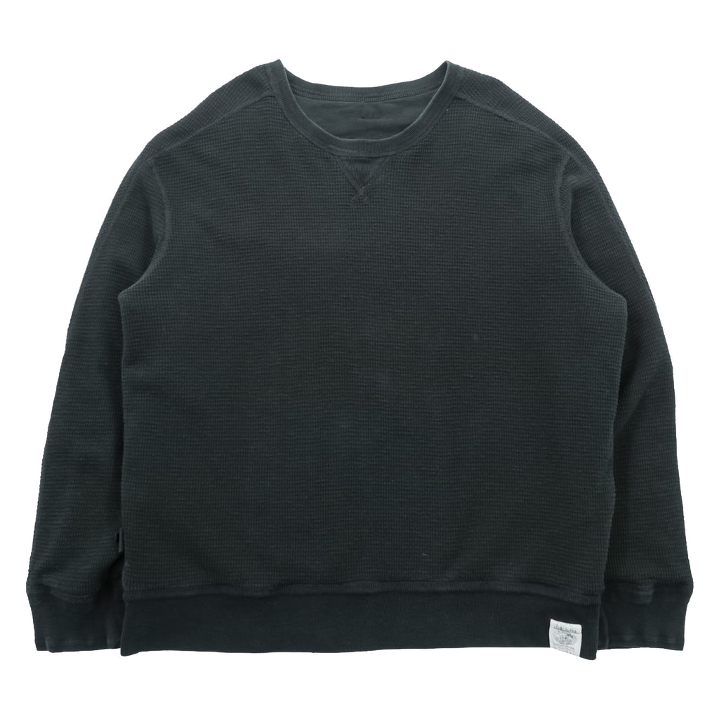 Polo Ralph Lauren Reversible V-neck, Thermal sweatshirt, size XL and up, with small pony embroidery