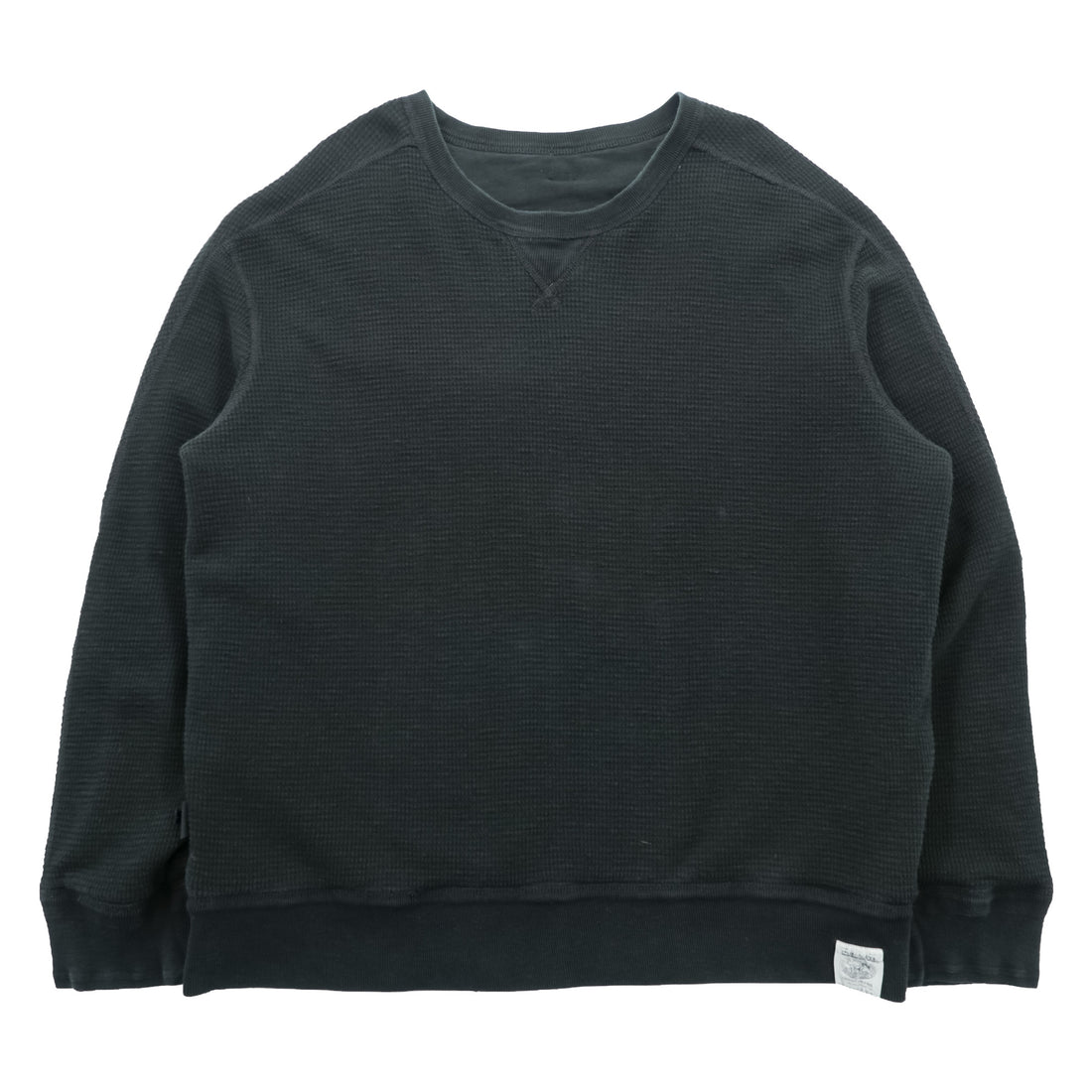 Polo Ralph Lauren Reversible V-neck, Thermal sweatshirt, size XL and up, with small pony embroidery