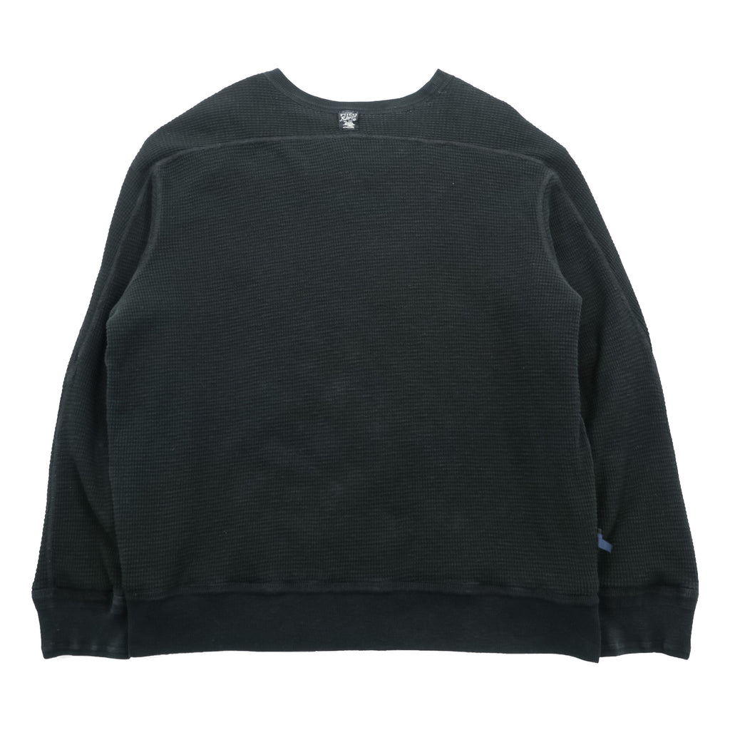 Polo Ralph Lauren Reversible V-neck, Thermal sweatshirt, size XL and up, with small pony embroidery