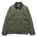 Patagonia Men's Diamond Quilted Jacket Basin Green FA20 Style 20735 Size XS Olive Puffer Shirt Jacket