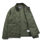 Patagonia Men's Diamond Quilted Jacket Basin Green FA20 Style 20735 Size XS Olive Puffer Shirt Jacket