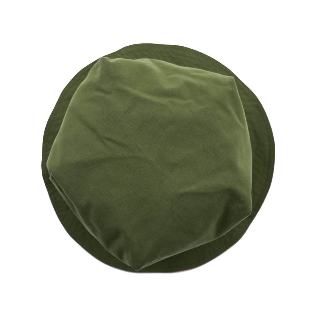 THE モンゴリアンチョップス リバーシブル バケットハット PENTAGONAL HAT オレンジ カーキ