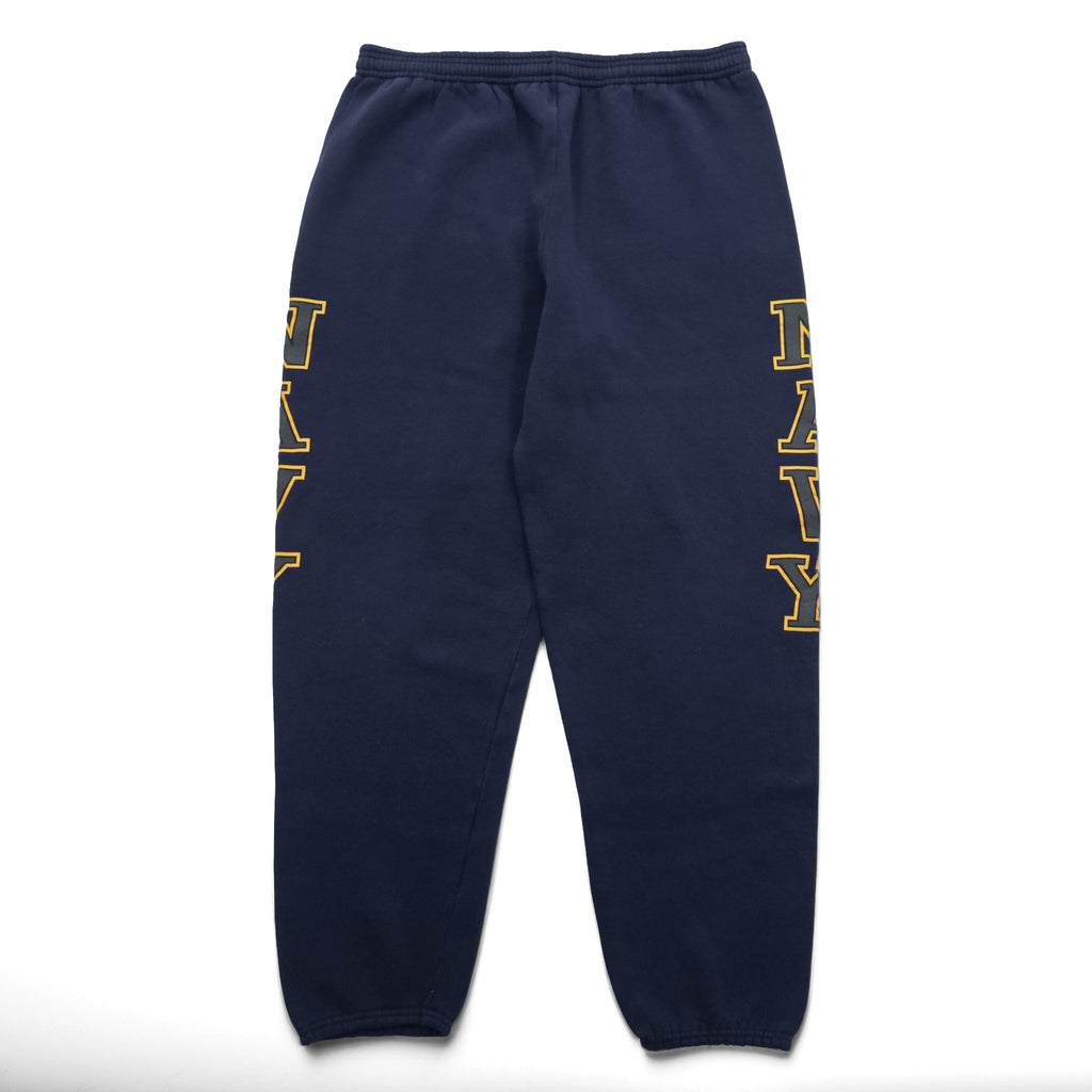 US NAVY 米軍 ヴィンテージ M.J.SOFFE スウェットパンツ L ネイビー ミリタリー USA製