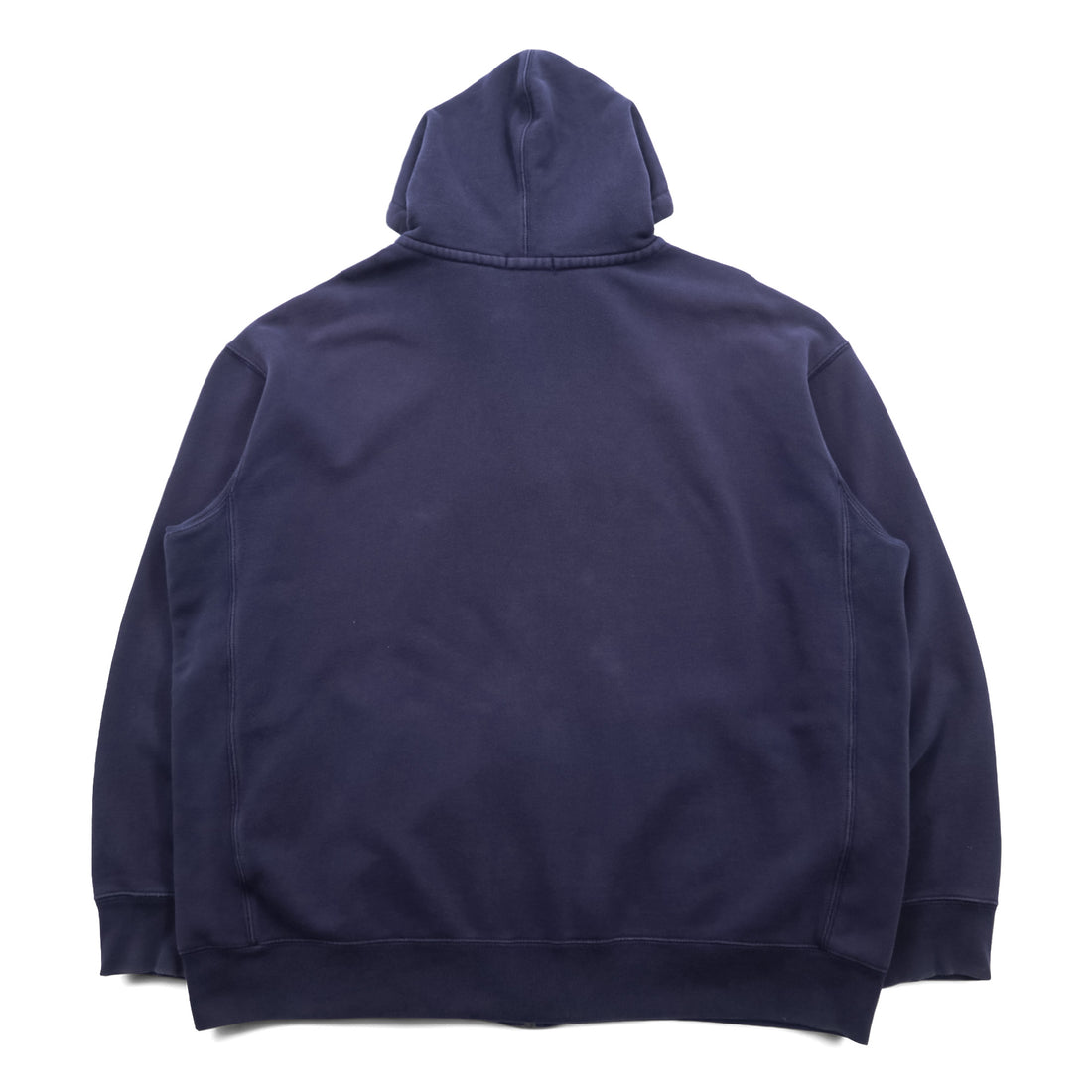 Polo Ralph Lauren リバースウィーブ ジップパーカー 3XL ネイビー スモールポニー ロゴ 刺繍