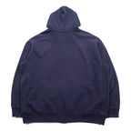 Polo Ralph Lauren リバースウィーブ ジップパーカー 3XL ネイビー スモールポニー ロゴ 刺繍