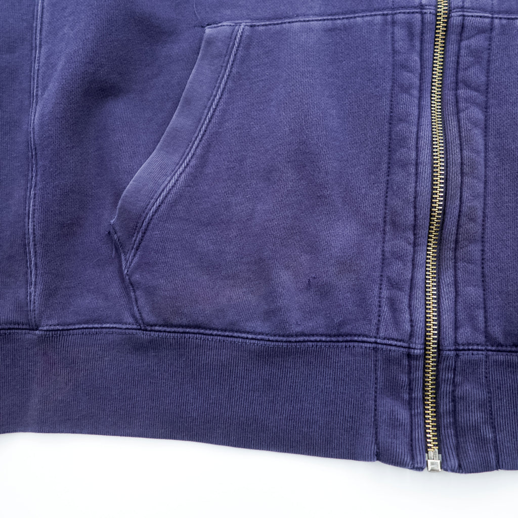 Polo Ralph Lauren リバースウィーブ ジップパーカー 3XL ネイビー スモールポニー ロゴ 刺繍