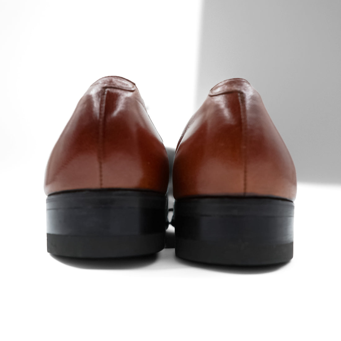 FLORSHEIM 70年代 米国製 ヴィンテージ ビット ローファー スリッポン 27.5cm ブラウン レザー 33244 USA製