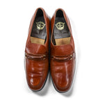 FLORSHEIM 70年代 米国製 ヴィンテージ ビット ローファー スリッポン 27.5cm ブラウン レザー 33244 USA製