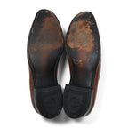 FLORSHEIM 70年代 米国製 ヴィンテージ ビット ローファー スリッポン 27.5cm ブラウン レザー 33244 USA製