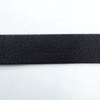 Ralph Lauren レザーベルト ブラック メタル ゴールド バックル 2223850-001