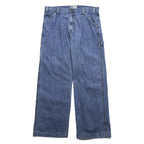 Levi's CARPENTER 2000s Wide Painter Denim Pants Jeans XL Indigo 916007511 SIGNATURE