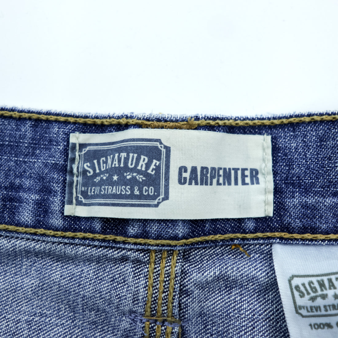Levi's CARPENTER 2000s Wide Painter Denim Pants Jeans XL Indigo 916007511 SIGNATURE
