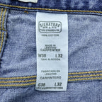 Levi's CARPENTER 2000s Wide Painter Denim Pants Jeans XL Indigo 916007511 SIGNATURE