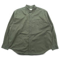 Eddie Bauer 90年代 ボタンダウンシャツ XL オリーブ コットン 胸ポケット ビッグサイズ