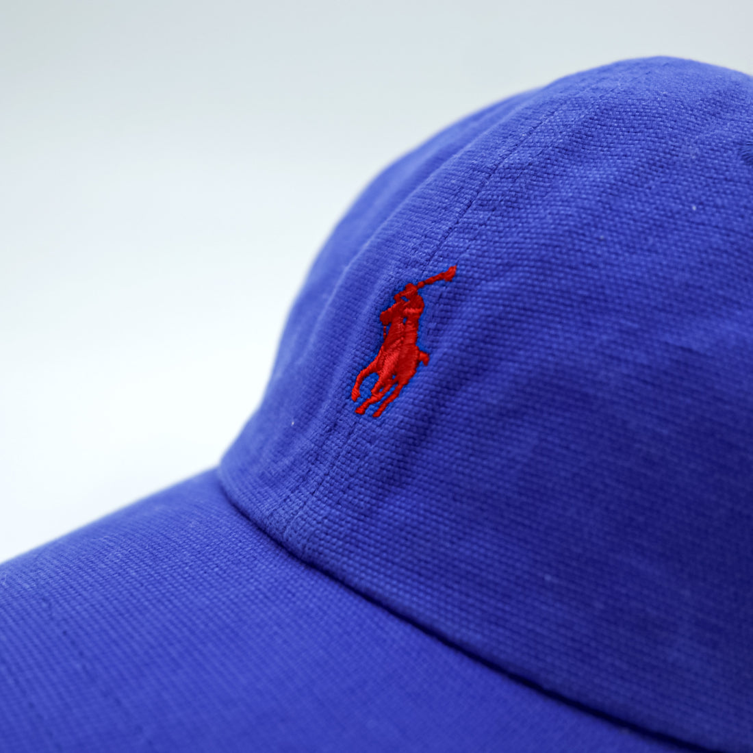 Polo Ralph Lauren ベースボールキャップ FREE ブルー コットン