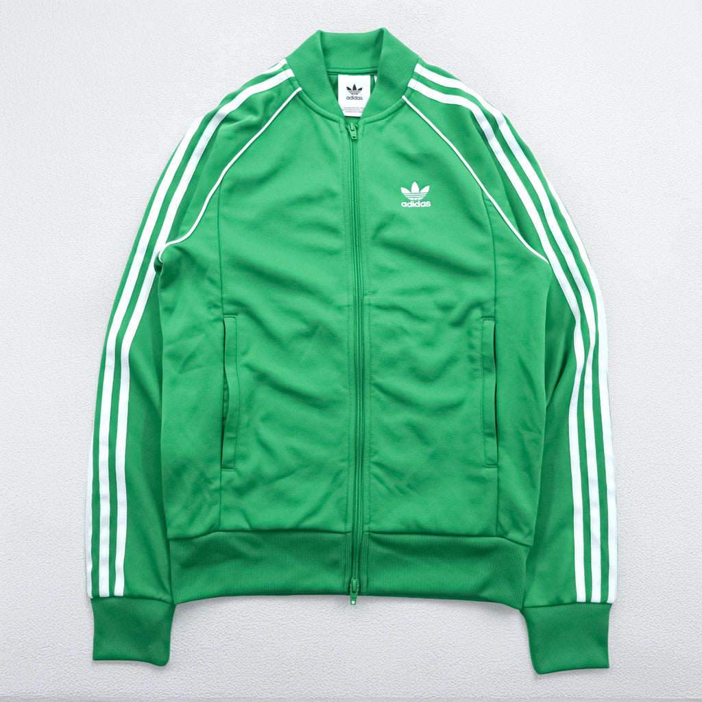 adidas originals ATP型 トラックジャケット ジャージ XS グリーン adicolor SUPER STAR TRACK TOP 3ストライプス トレフォイル CW1259