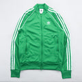 adidas originals ATP型 トラックジャケット ジャージ XS グリーン adicolor SUPER STAR TRACK TOP 3ストライプス トレフォイル CW1259
