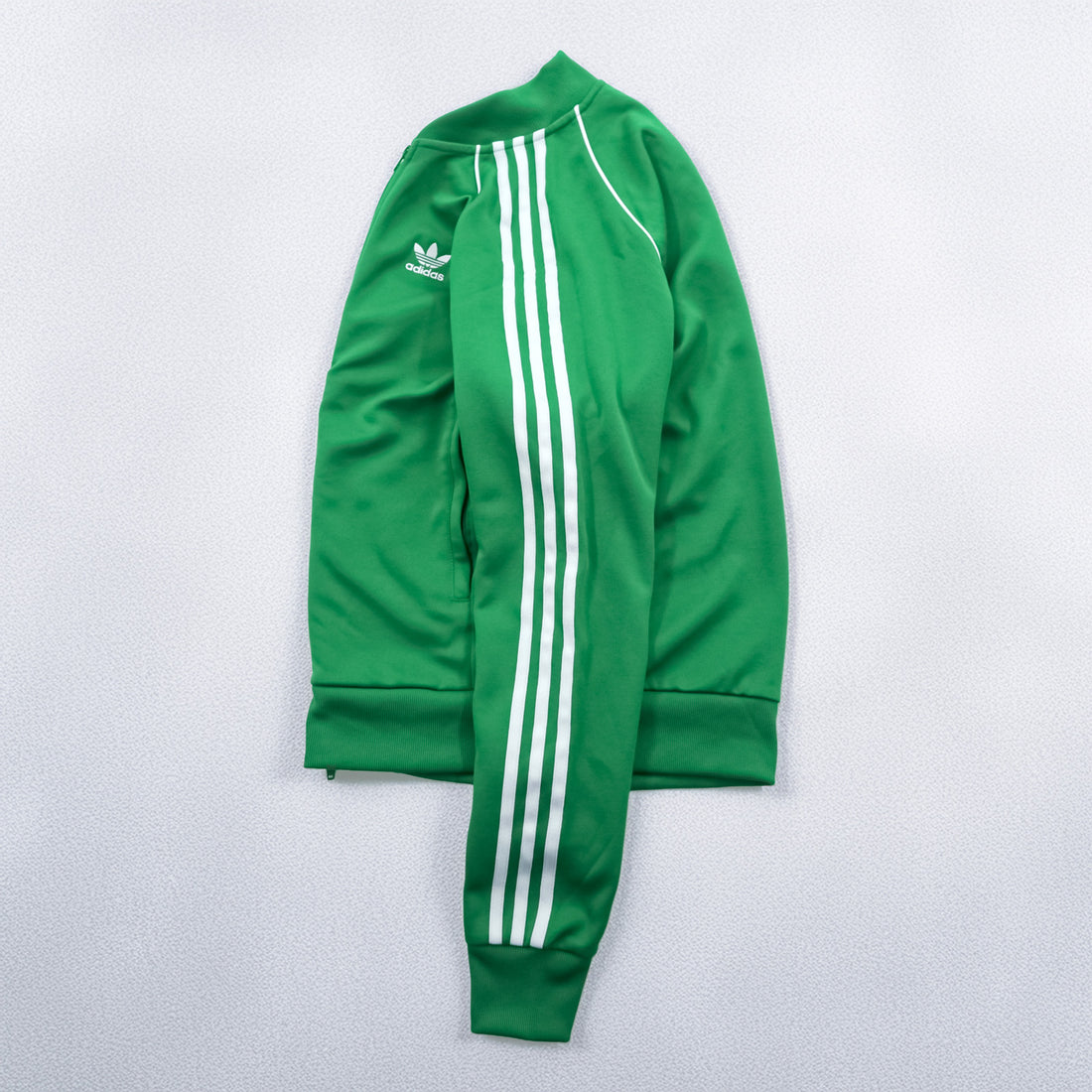 adidas originals ATP型 トラックジャケット ジャージ XS グリーン adicolor SUPER STAR TRACK TOP 3ストライプス トレフォイル CW1259