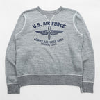 BUZZ RICKSON'S 前V スウェット トレーナー M グレー U.S.AIR FORCE 日本製 東洋エンタープライズ